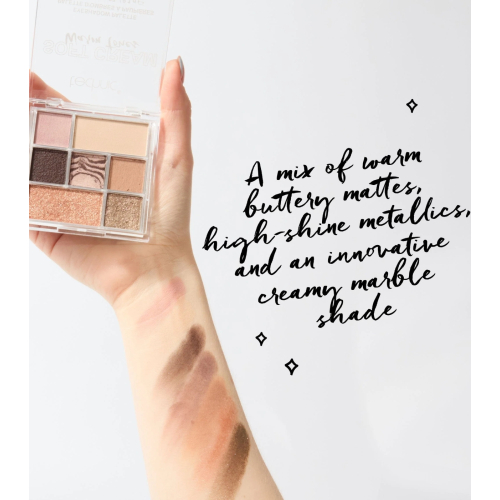Technic Cosmetics - Shadow Palette Soft Cream - Warm Tones