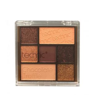 Technic Cosmetics - Eyeshadow and Pressed Pigments Palette - Chocolate Truffle