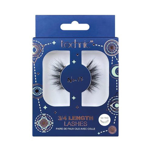 Technic Cosmetics - False Eyelashes 3/4 Length Lashes - Nº12