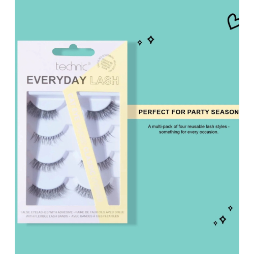 Technic Cosmetics - False Eyelashes Everyday Lash