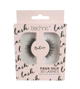Technic Cosmetics - False eyelashes Faux Silk Lashes - Bolero
