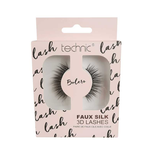 Technic Cosmetics - False eyelashes Faux Silk Lashes - Bolero