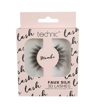Technic Cosmetics - False eyelashes Faux Silk Lashes - Mambo