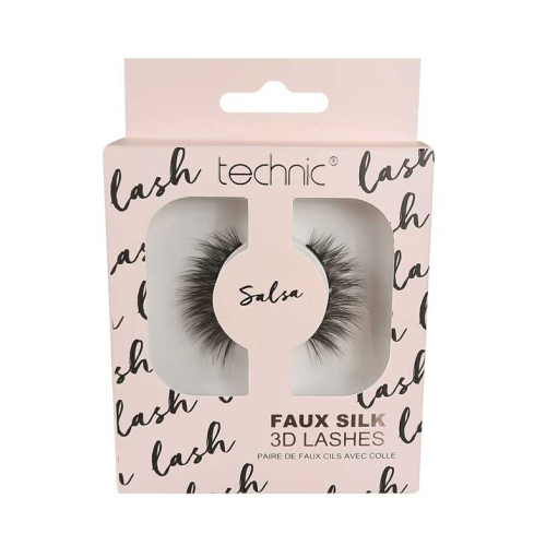 Technic Cosmetics - False eyelashes Faux Silk Lashes - Salsa