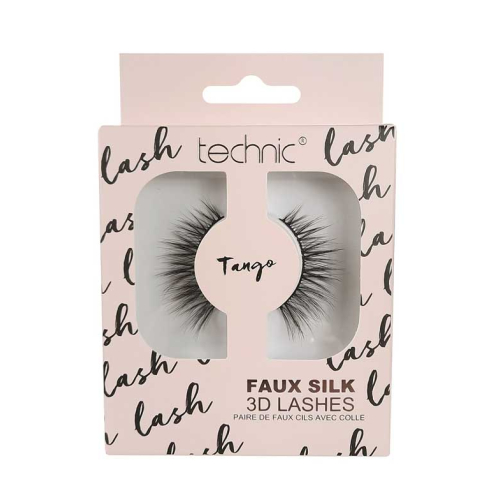 Technic Cosmetics - False eyelashes Faux Silk Lashes - Tango