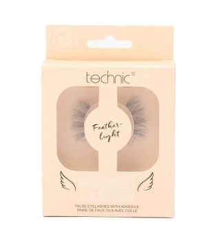 Technic Cosmetics - False eyelashes Winged Lashes - Feather-Light