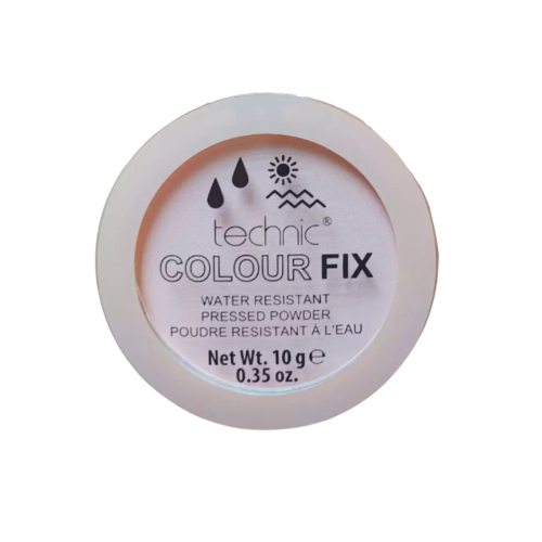 Technic Cosmetics - Colour Fix Water Resistant Pressed Powder - Blanched Almond