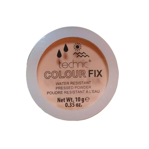 Technic Cosmetics - Colour Fix Water Resistant Pressed Powder - Pecan