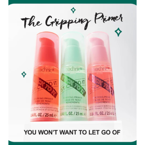 Technic Cosmetics - Makeup Primer Stick to it - Green