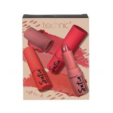 Technic Cosmetics - Satin Lipstick Set