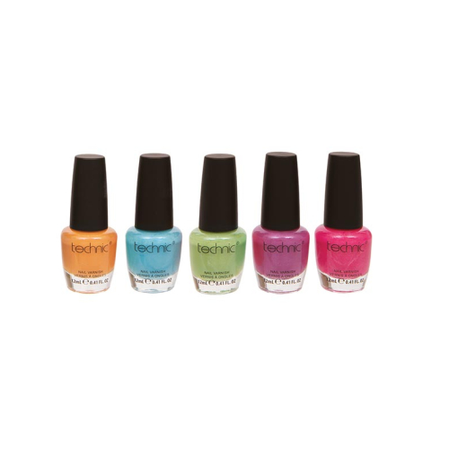 Technic Cosmetics - Shiny Nail Polish Set