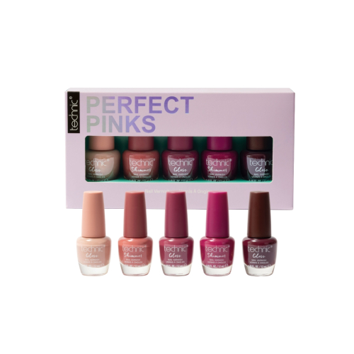 Technic Cosmetics - Nail polish set Perfect Pinks