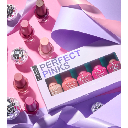 Technic Cosmetics - Nail polish set Perfect Pinks
