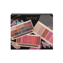 Technic Cosmetics - Palette set for face, eyes and lips