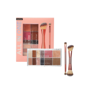 Technic Cosmetics - Makeup set All in One Palette & Brushes