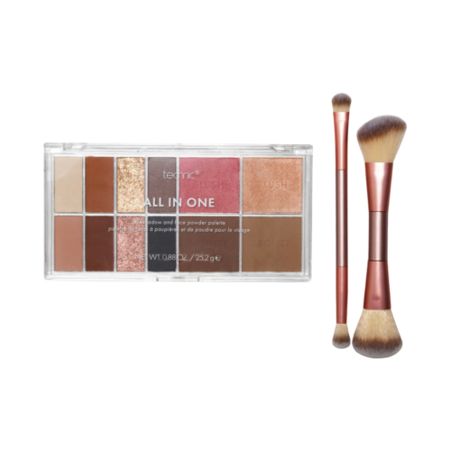 Technic Cosmetics - Makeup set All in One Palette & Brushes