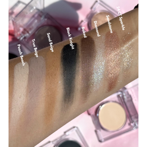 Technic Cosmetics - Eyeshadow The Single One - Black Knight
