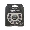 Technic Cosmetics - False Nails False Nails Short Square - Black Magic