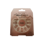 Technic Cosmetics - Squareletto False Nails - Black Cherry