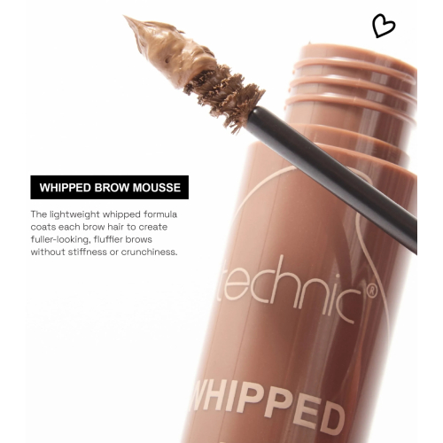 Technic Cosmetics - *Whipped* - Eyebrow Mousse - Medium Brown