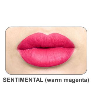 The Balm - Liquid lipstick Meet Matt(e) Hughes - Sentimental