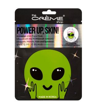 The Crème Shop - Face Mask - Power Up, Skin! Alien