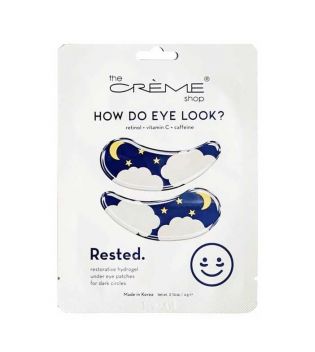 The Crème Shop - Hydrogel Eye Patches How Do Eye Look? - Rested