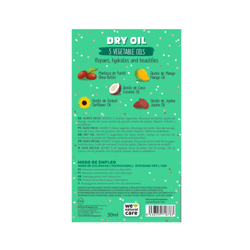 The Fruit Company - Dry oil with glitter - Monoi