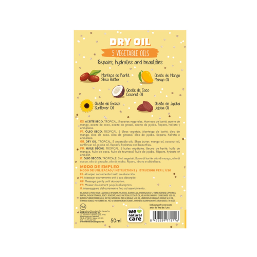 The Fruit Company - Dry oil with glitter - Tropical