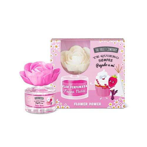 The Fruit Company - Scented flower freshener Flower Power - Strawberry and Cream