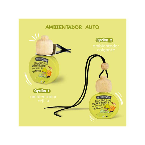 The Fruit Company - Car air freshener - Melon