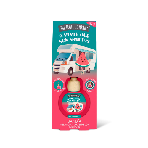 The Fruit Company - Car Air Freshener - Watermelon