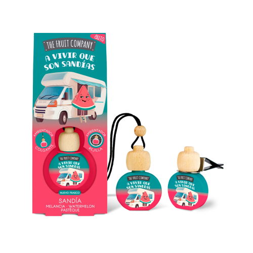 The Fruit Company - Car Air Freshener - Watermelon