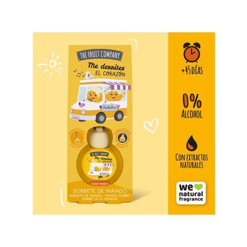 The Fruit Company - Car Air Freshener - Mango Sorbet