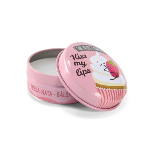 The Fruit Company - Lip balm Kiss My Lips - Strawberry and Cream