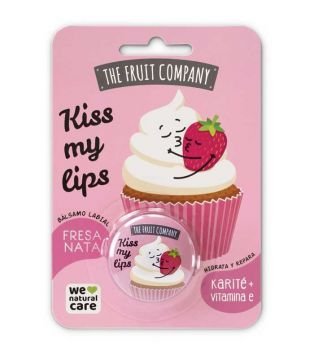 The Fruit Company - Lip balm Kiss My Lips - Strawberry and Cream