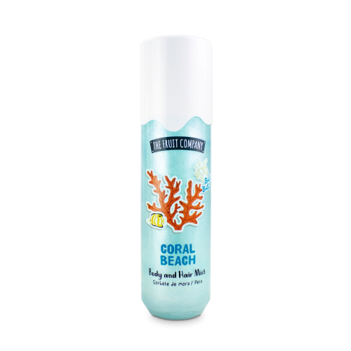 The Fruit Company - Glitter hair and body mist - Coral Beach