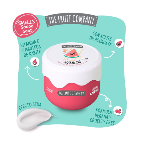 The Fruit Company - Silk Effect Body Cream - Watermelon