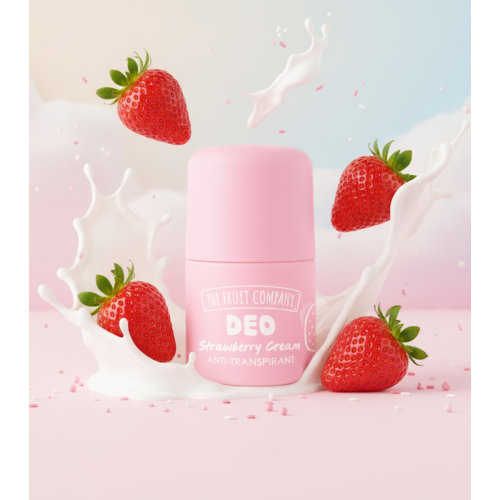 The Fruit Company - Antiperspirant Deodorant Soft Touch - Cream Strawberry
