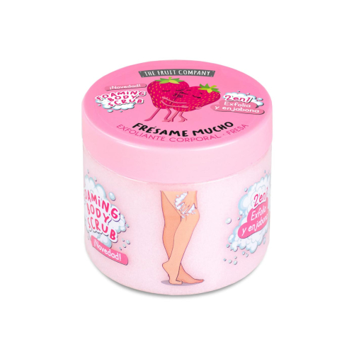 The Fruit Company - 2-in-1 Foaming Body Scrub - Strawberry