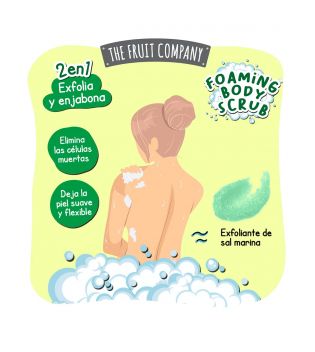 The Fruit Company - 2-in-1 Foaming Body Scrub - Melon