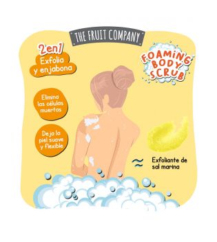 The Fruit Company - 2-in-1 Foaming Body Scrub - Pineapple