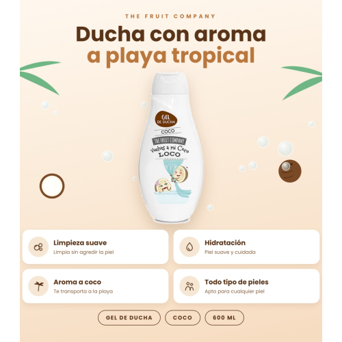 The Fruit Company - Shower gel - Coconut