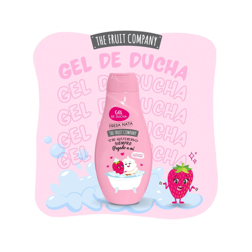 The Fruit Company - Shower Gel - Cream Strawberry