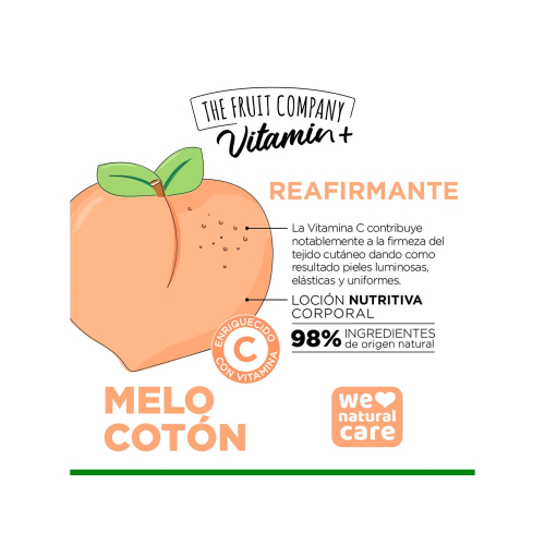 The Fruit Company - Nourishing Body Lotion Vitamin+ - Peach