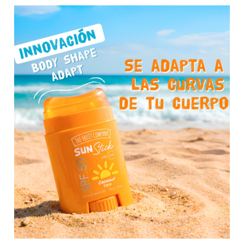 The Fruit Company - Sunscreen stick SPF50 - Coconut