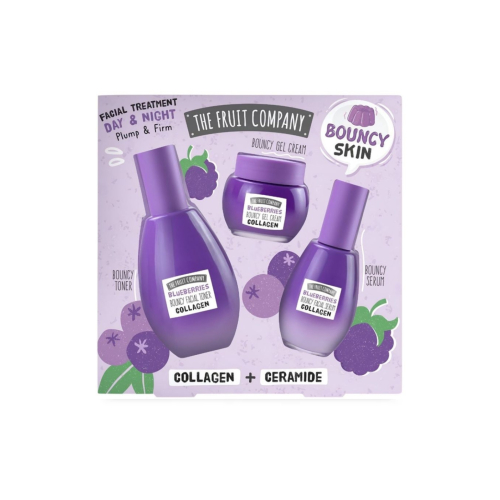 The Fruit Company - Facial Treatment Set Bouncy Skin - Collagen + Ceramide