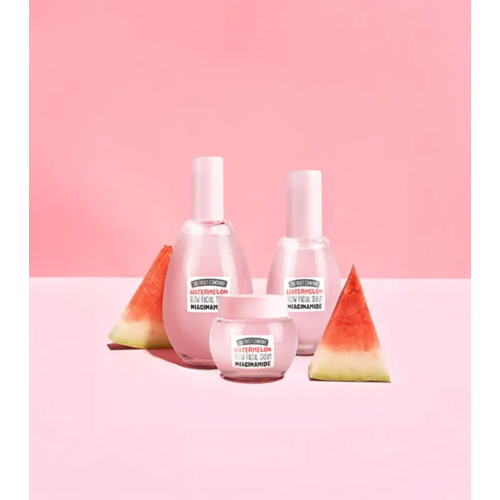 The Fruit Company - Glow Up  Watermelon Niacinamide Facial Treatment Set - Toner + Cream + Serum
