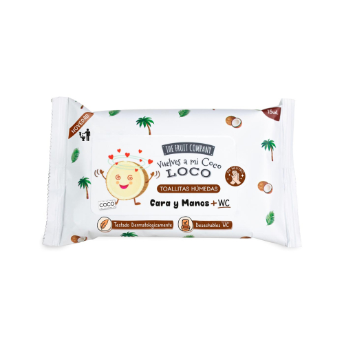 The Fruit Company - Biodegradable Wipes - Coconut