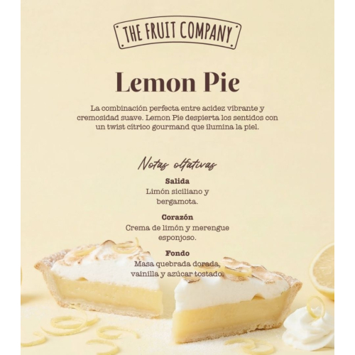 The Fruit Company - Scented Candle Patisseries - Lemon Pie